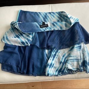 BEBE VINTAGE BLUE MINI SKIRT